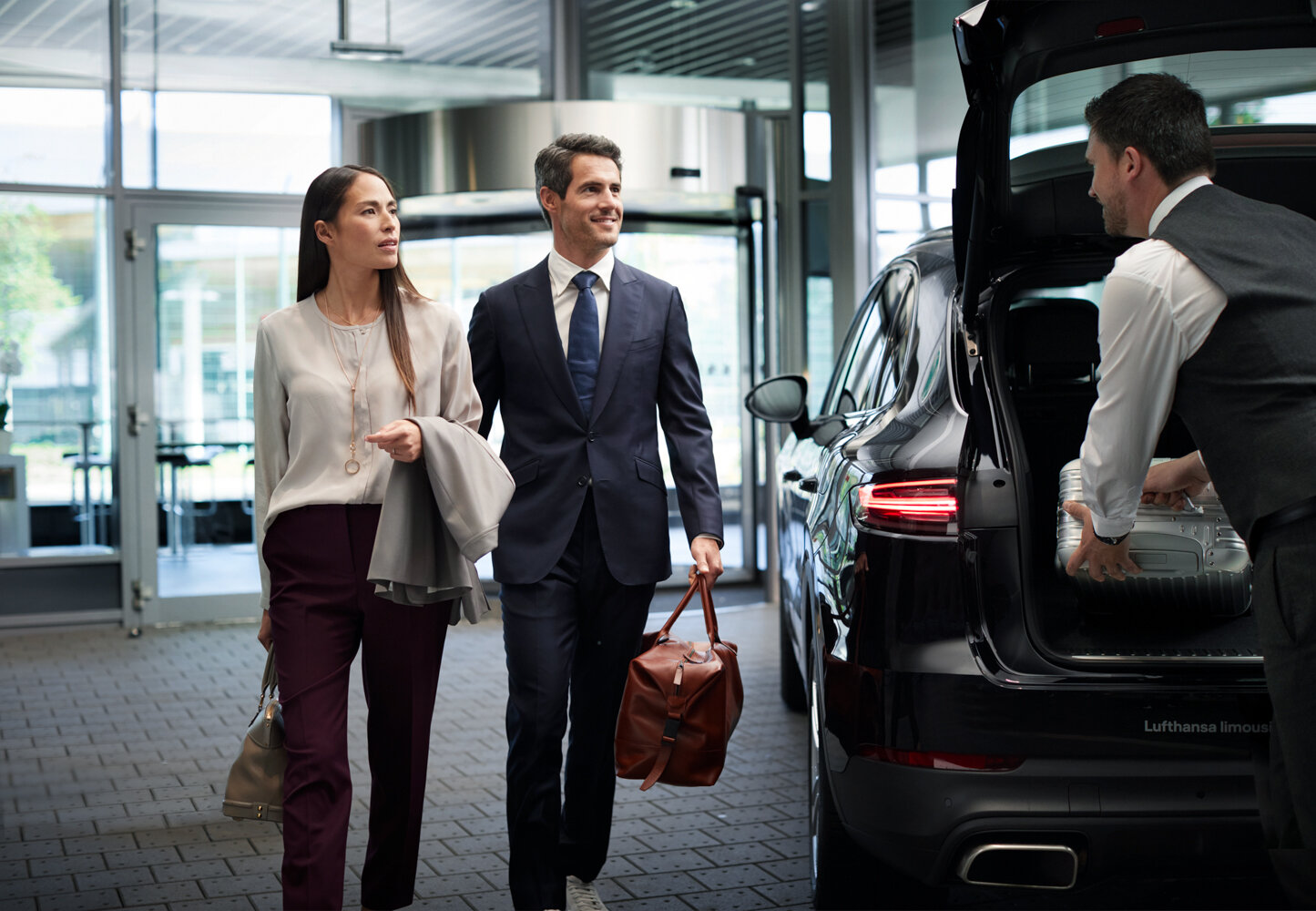 Lufthansa limousine service, airport transfer